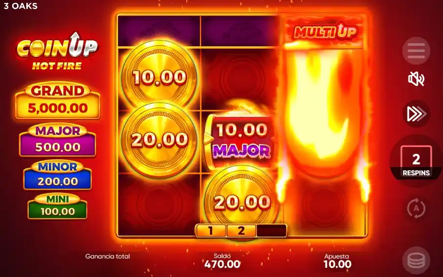 Versiones y variantes de Coin Up
